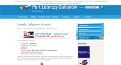 Desktop Screenshot of lotniskogoleniow.pl